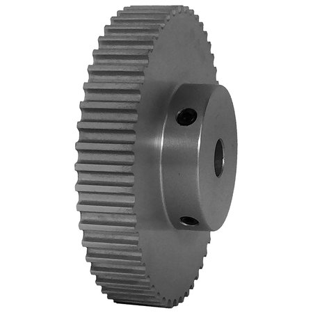 B B MANUFACTURING 50-5M09-6A5, Timing Pulley, Aluminum, Clear Anodized,  50-5M09-6A5